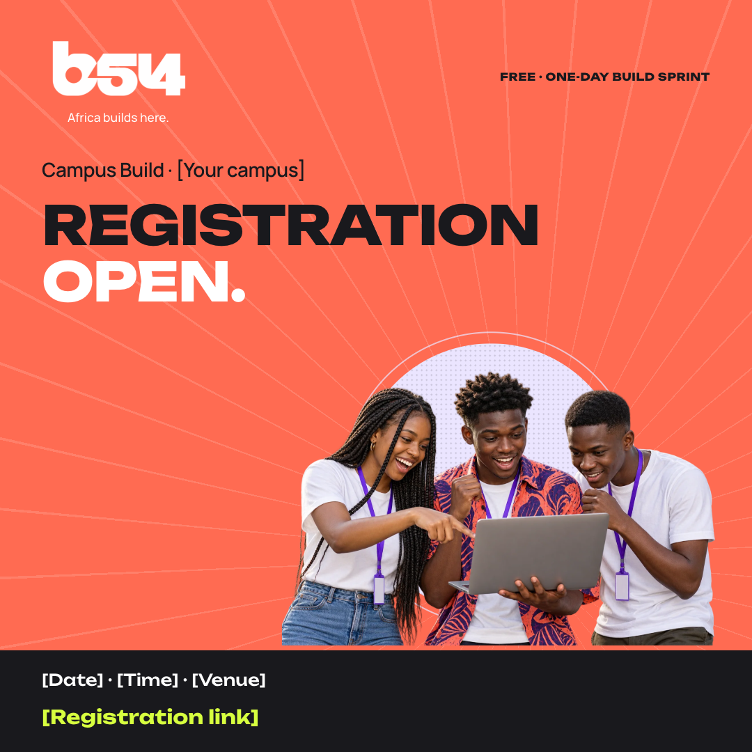Registration open sample